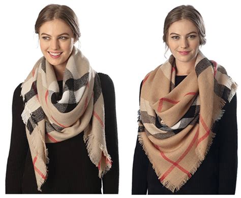 look alike burberry scarf